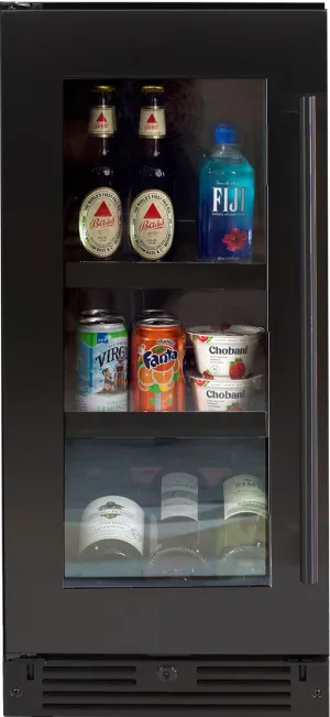 Xo Appliance XOU15BCGBSL Beverage Center 15" Black Stainless Lh