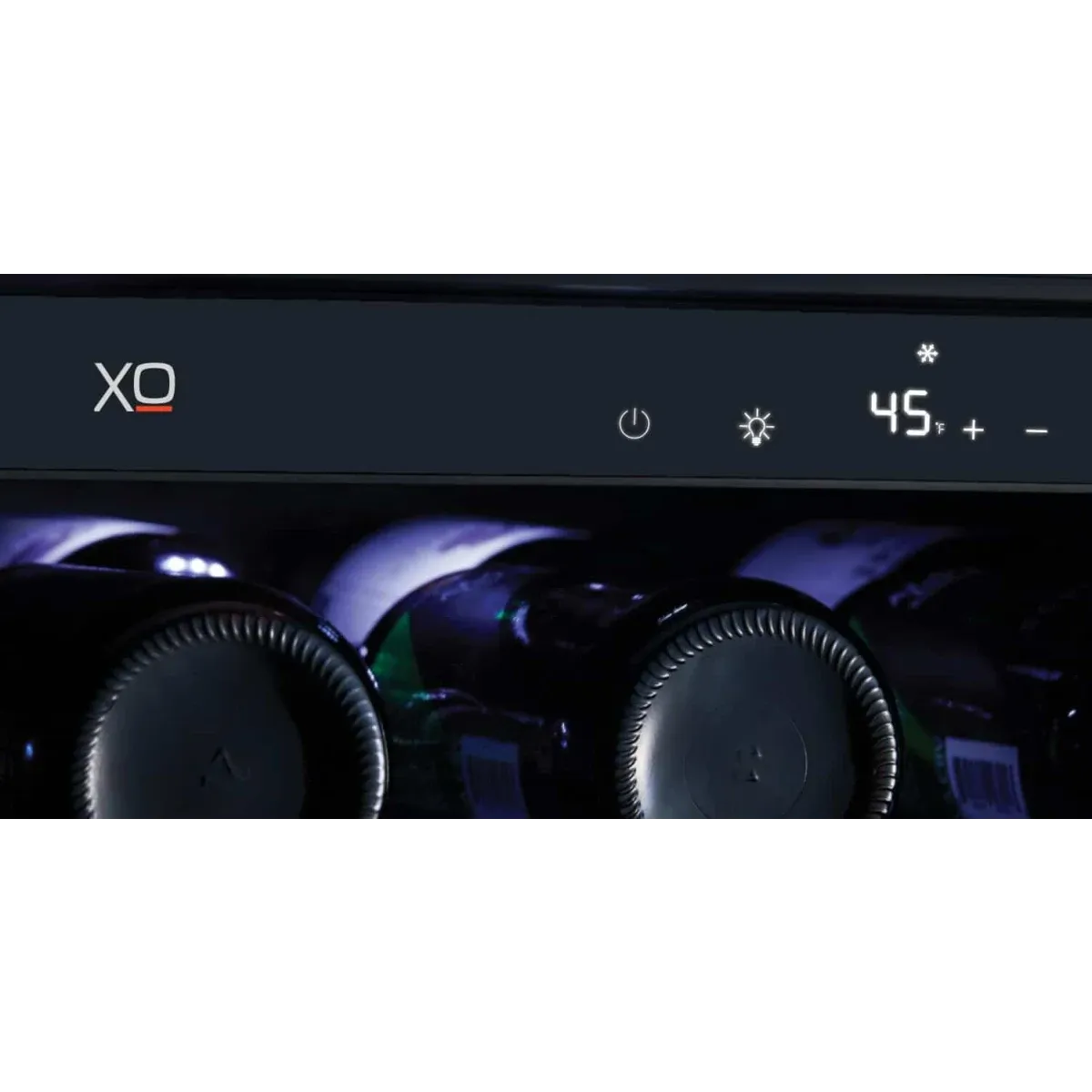 Xo Appliance XOU15WGBSR Wine Cooler 15" Black Stainless Rh