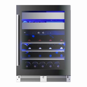 Xo Appliance XOU24WWGBR Wine And Weed 24" Black Glass Rh
