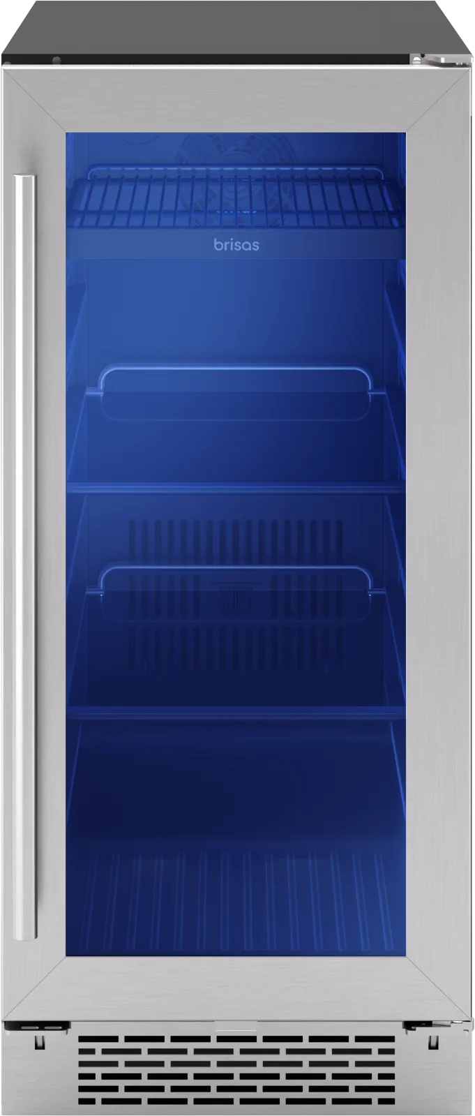 Zephyr BBV15C01AG Brisas Bev Cooler, 15In Uc, Ss Gls, Rvs, 1Z