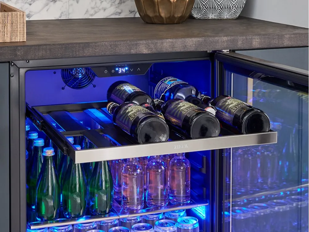 Zephyr PRB24C01BG 24" Single Zone Beverage Cooler