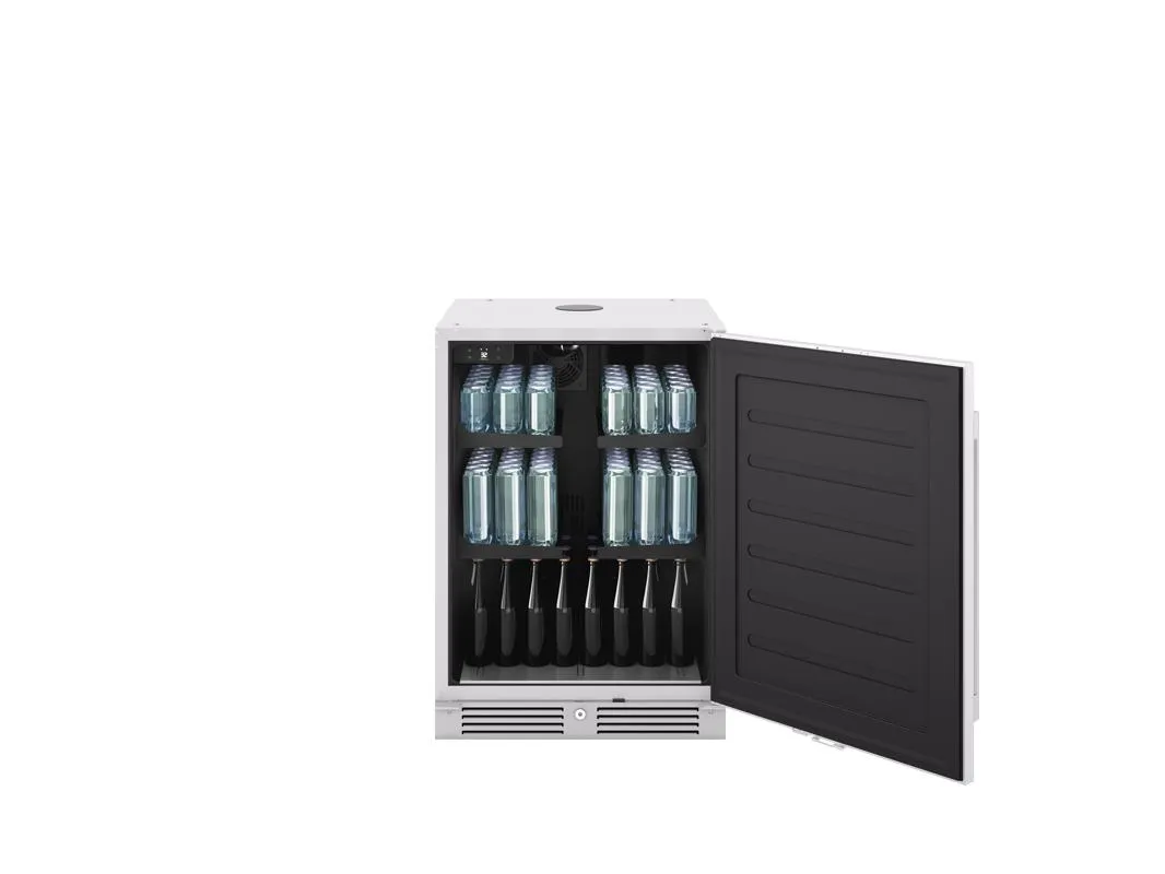 Zephyr PRKB24C01ASOD 24" Outdoor Kegerator & Beverage Cooler