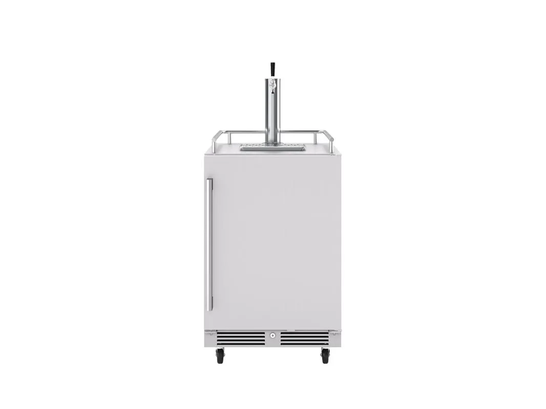 Zephyr PRKB24C01ASOD 24" Outdoor Kegerator & Beverage Cooler