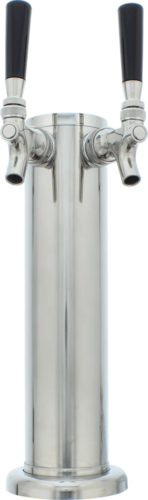 Zephyr PRKFK02SSC Presrv Kegerator Double Tap Kit, Ss, Co2