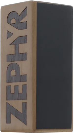 Zephyr PRKHAN001 Presrv Kegerator Zephyr Chalkboard Tap Handle, Walnut