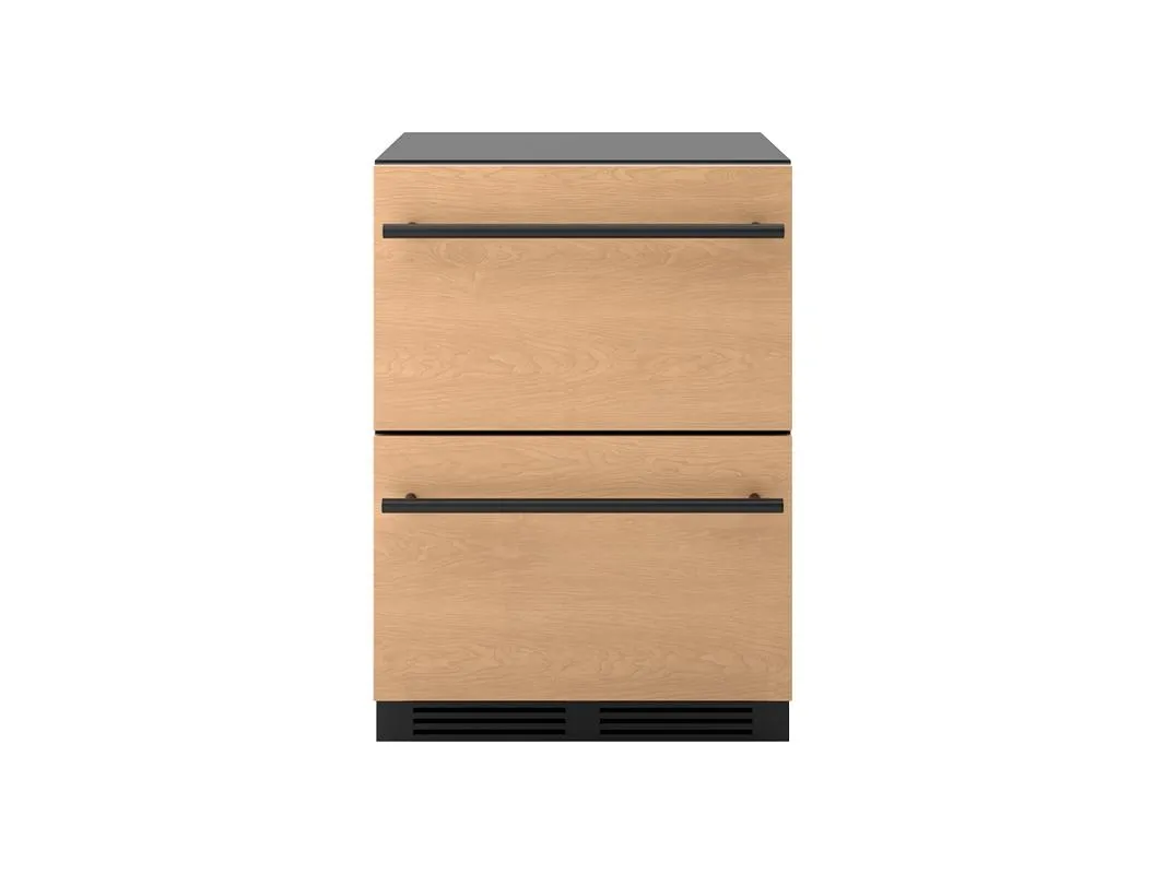 Zephyr PRRD24C2AP 24" Panel Ready Dual Zone Refrigerator Drawers
