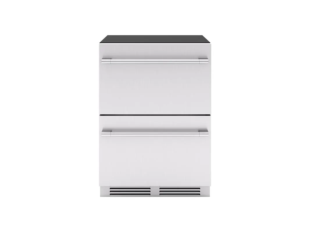 Zephyr PRRD24C2AS 24" Dual Zone Refrigerator Drawers