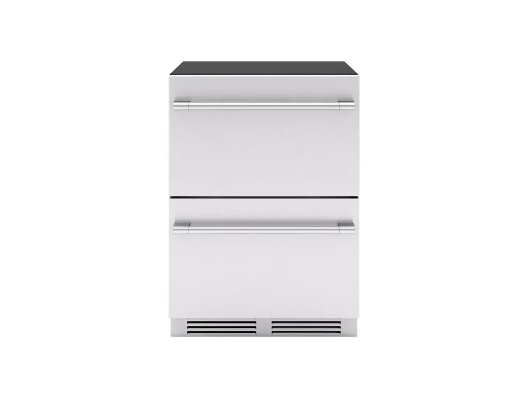 Zephyr PRRD24C2AS 24" Dual Zone Refrigerator Drawers