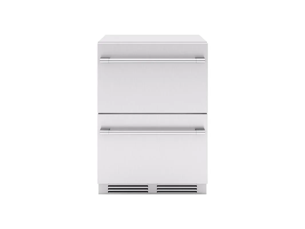 Zephyr PRRD24C2ASOD 24" Outdoor Dual Zone Refrigerator Drawers