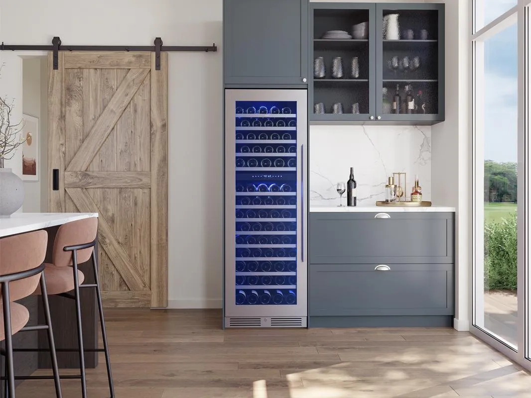 Zephyr PRW24F02CG 24" Full Size Dual Zone Wine Cooler