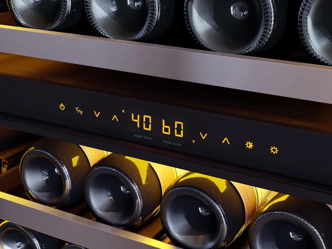 Zephyr PRW24F02CG 24" Full Size Dual Zone Wine Cooler