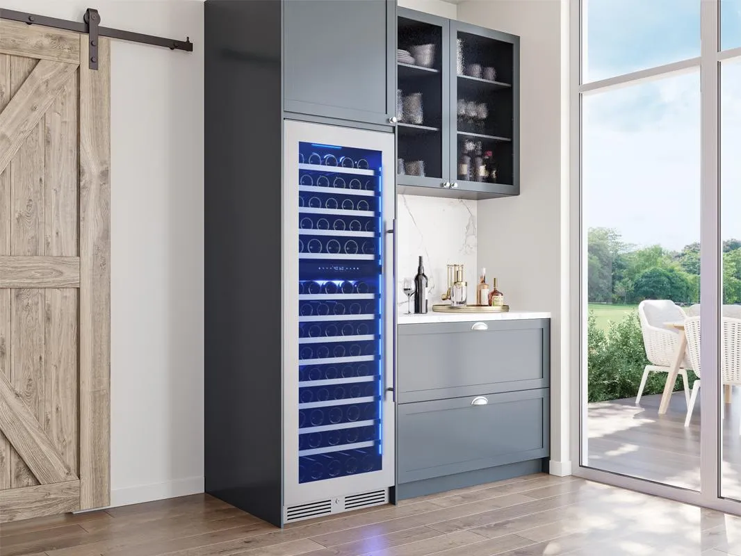 Zephyr PRW24F02CG 24" Full Size Dual Zone Wine Cooler