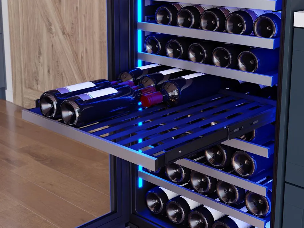 Zephyr PRW24F02CG 24" Full Size Dual Zone Wine Cooler