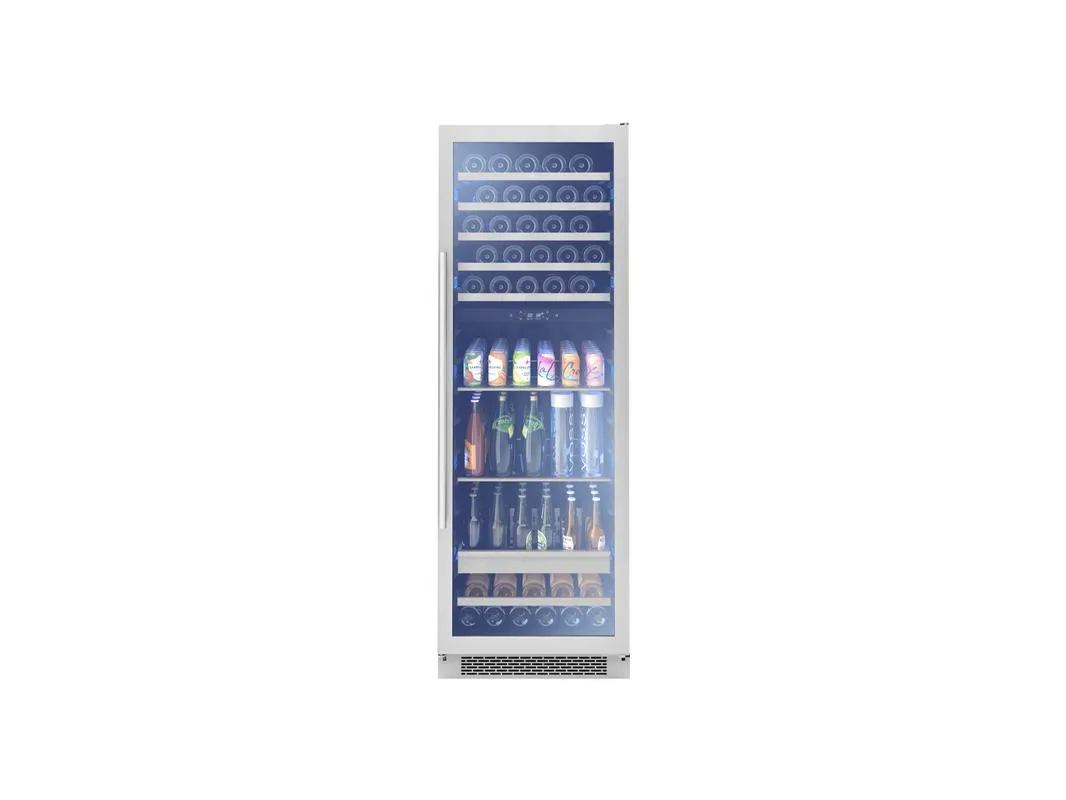 Zephyr PRWB24F02AG 24" Full Size Dual Zone Wine & Beverage Cooler