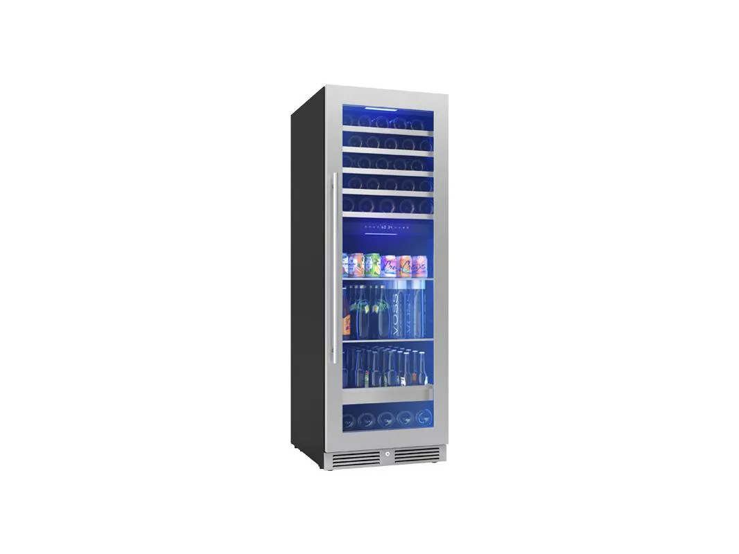 Zephyr PRWB24F02BG 24" Full Size Dual Zone Wine & Beverage Cooler