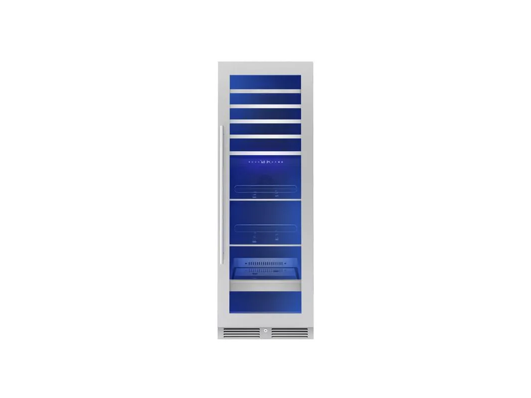 Zephyr PRWB24F02BG 24" Full Size Dual Zone Wine & Beverage Cooler