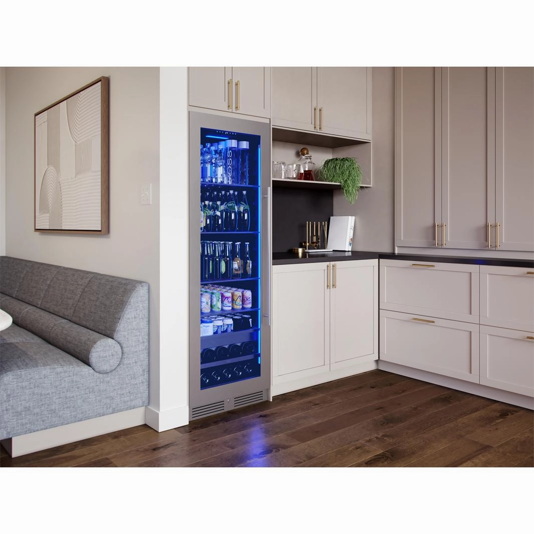 Zephyr 14.9 cu. ft. Full Size Single Zone Beverage Cooler PRB24F01BG
