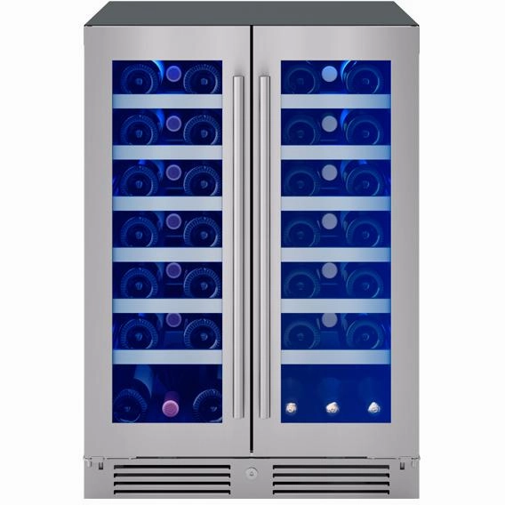 Zephyr 42-Bottle Presrv Wine Cooler with Dual Zone PRW24C32CG