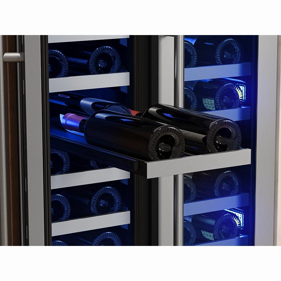 Zephyr 42-Bottle Presrv Wine Cooler with Dual Zone PRW24C32CG