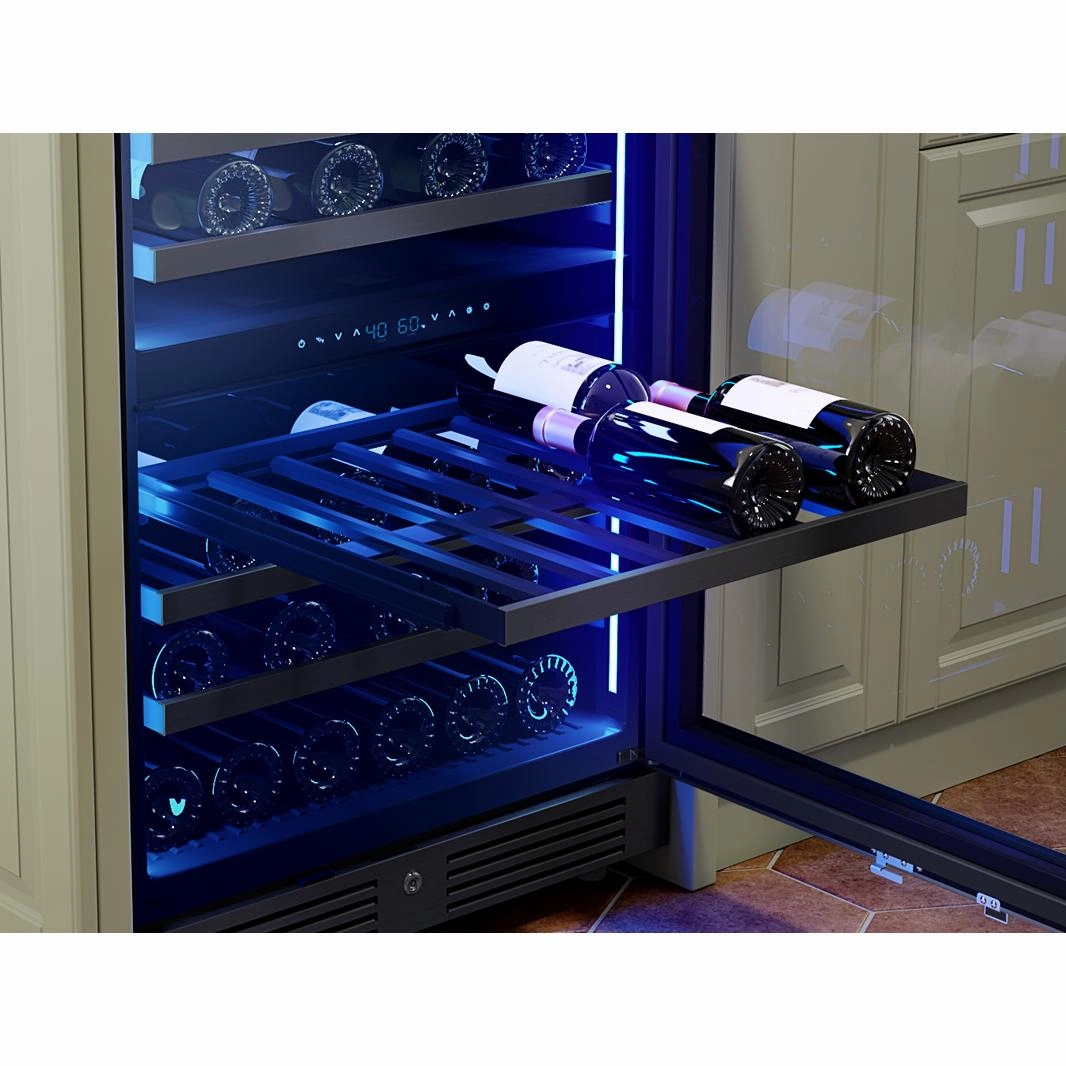Zephyr 45-Bottle Presrv Wine Cooler with Dual Zone PRW24C02CBSG