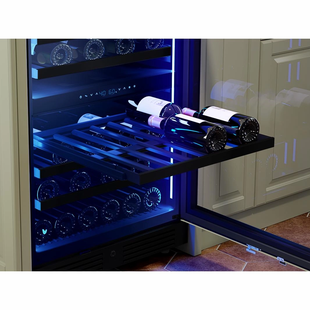 Zephyr 45-Bottle Presrv Wine Cooler with Dual Zone PRW24C02CPG