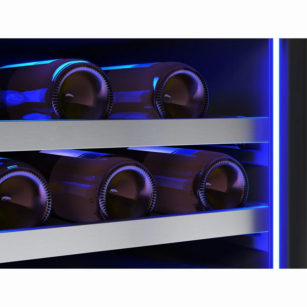 Zephyr 53-Bottle Presrv Wine Cooler with Active Cooling Technology PRW24C01CG