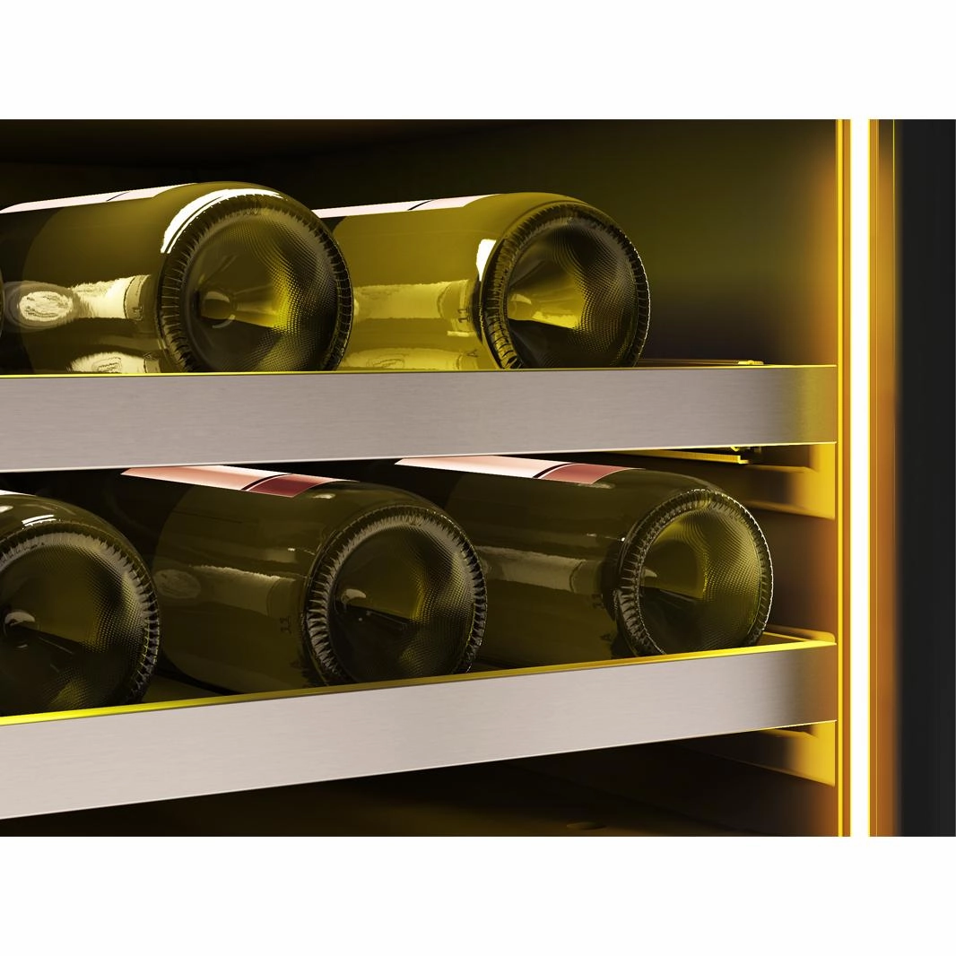 Zephyr 53-Bottle Presrv Wine Cooler with Active Cooling Technology PRW24C01CG