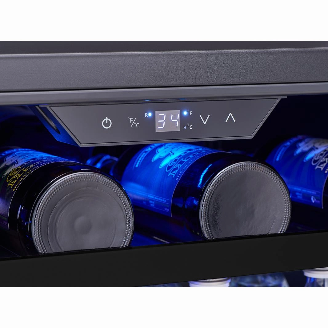 Zephyr Outdoor Single Zone Presrv Beverage Cooler PRB24C01AS-OD