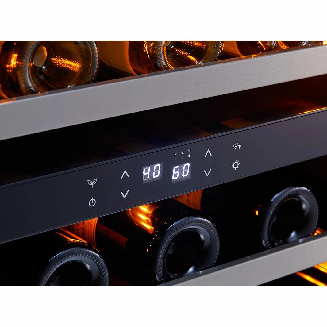 Zephyr Presrv 5.3 cu. ft. 46-bottle Wine Cooler with Dual Zone PRW24C02AG-ADA