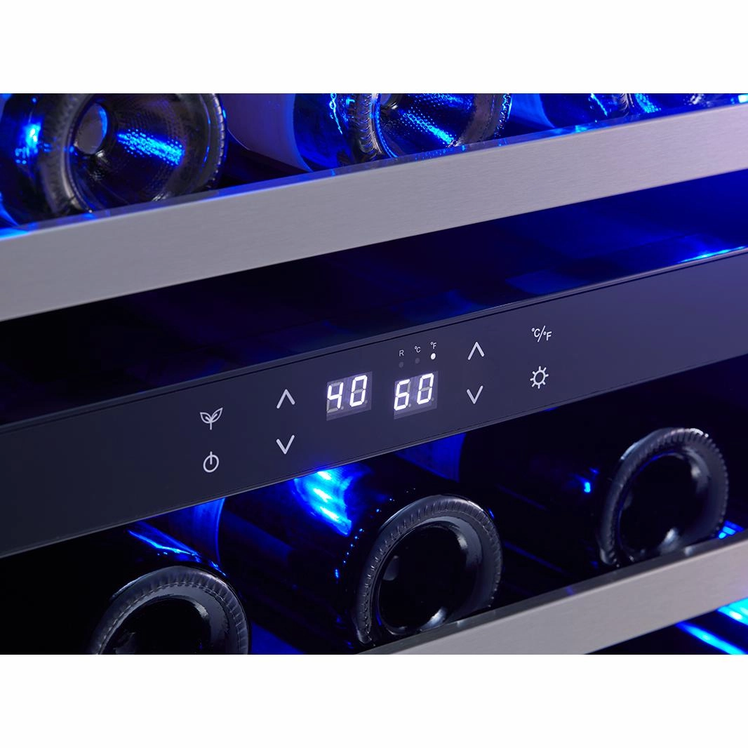Zephyr Presrv 5.3 cu. ft. 46-bottle Wine Cooler with Dual Zone PRW24C02AG-ADA