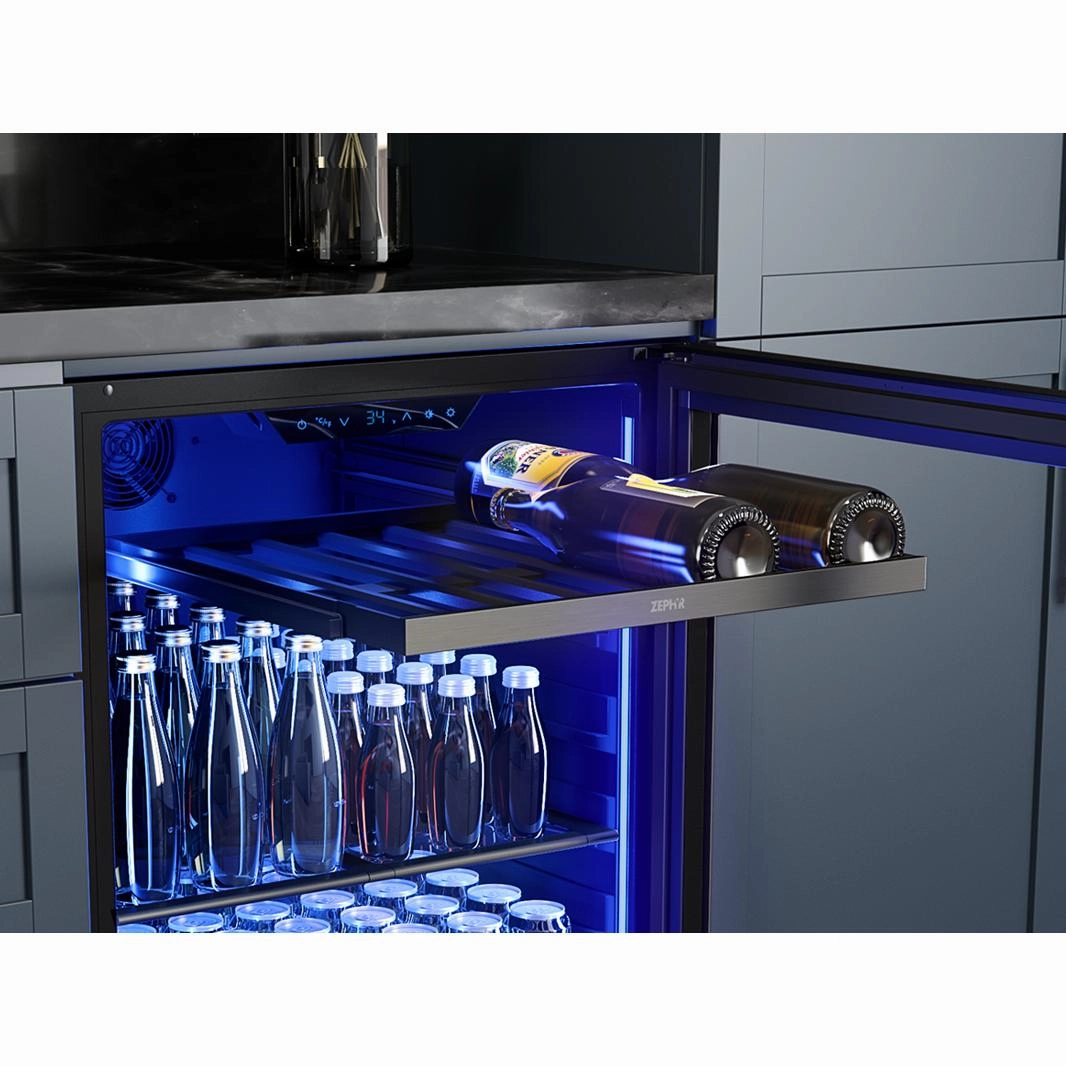 Zephyr Presrv 5.6 cu. ft. Freestanding Beverage Center PRB24C01CBSG