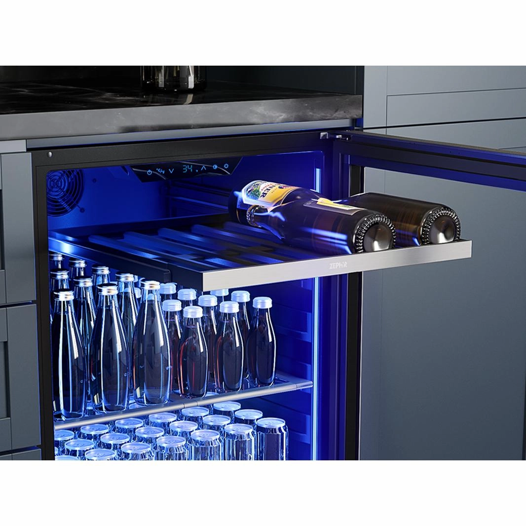 Zephyr Presrv 5.6 cu. ft. Freestanding Beverage Center PRB24C01CG