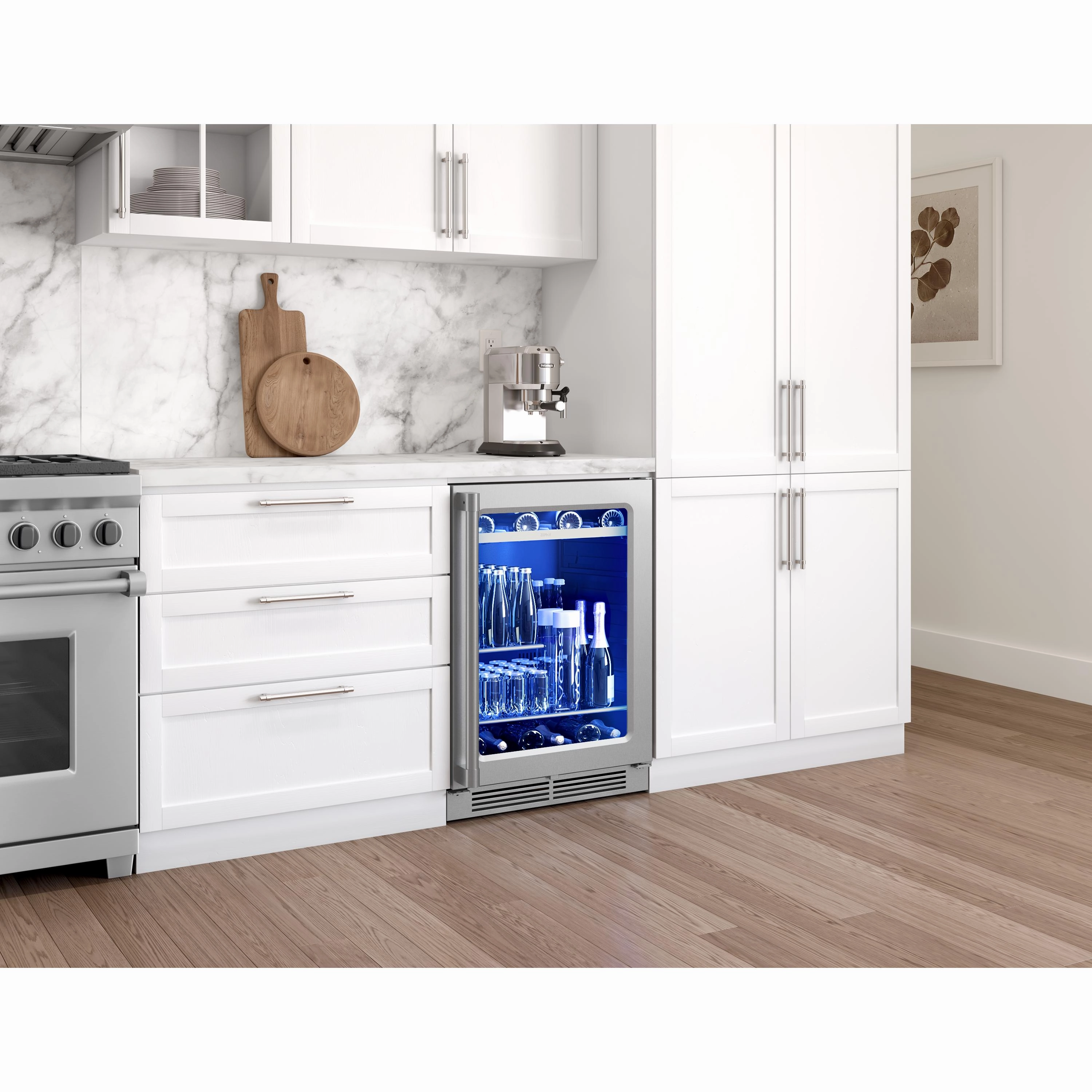 Zephyr Presrv 5.6 cu. ft. Freestanding Beverage Center PRPB24C01BG