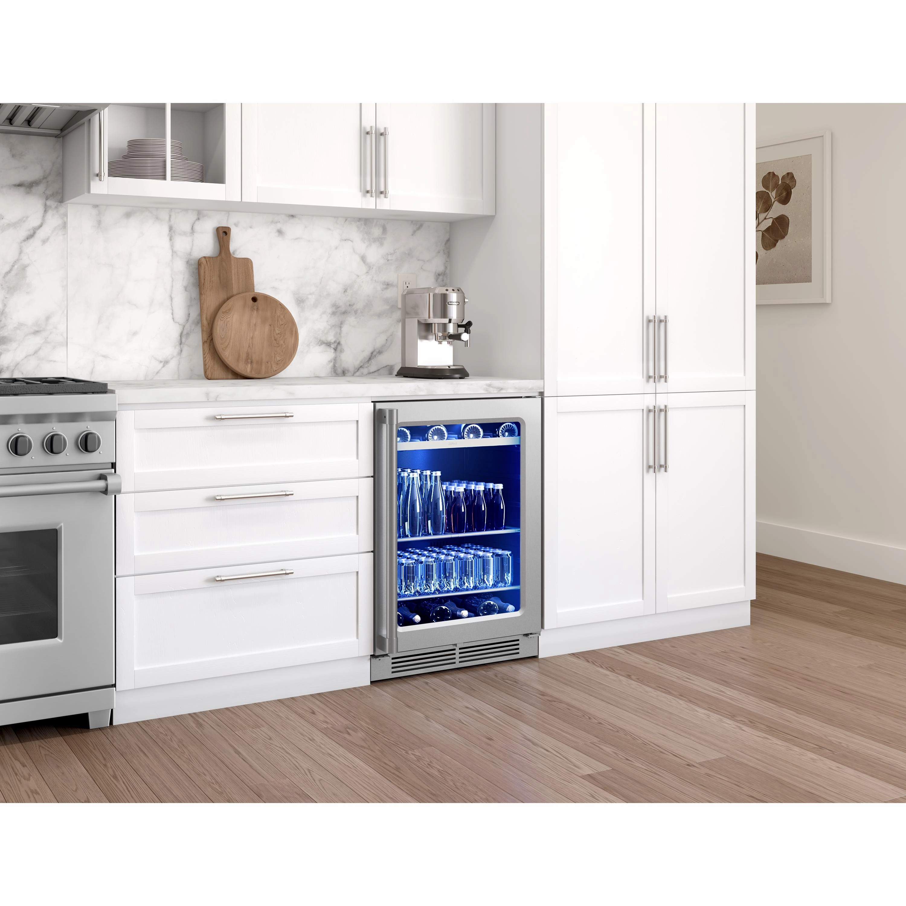 Zephyr Presrv 5.6 cu. ft. Freestanding Beverage Center PRPB24C01BG