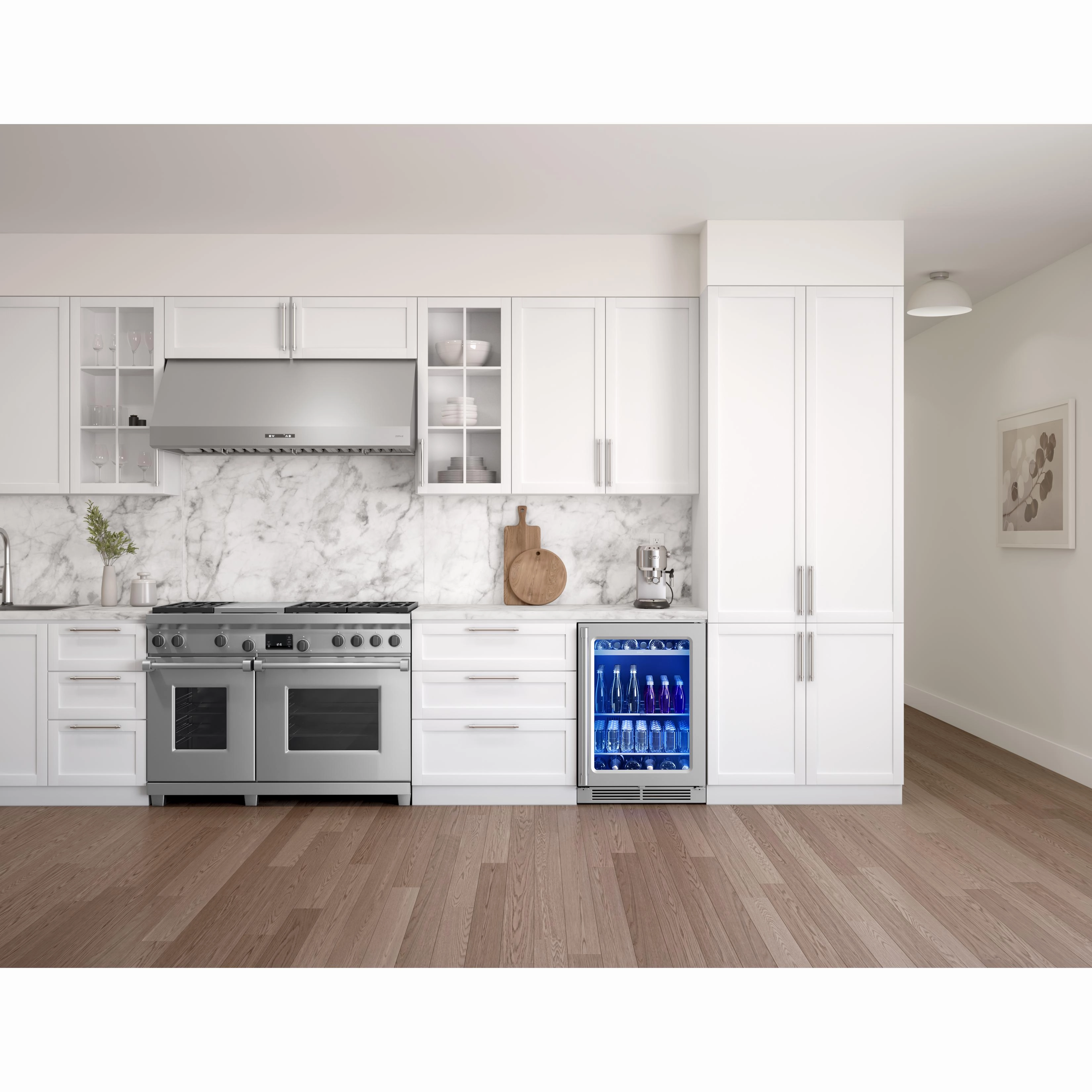 Zephyr Presrv 5.6 cu. ft. Freestanding Beverage Center PRPB24C01BG