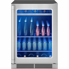 Zephyr Presrv 5.6 cu. ft. Freestanding Beverage Center PRPB24C01BG
