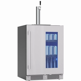 Zephyr Presrv 6.0 cu. ft. Freestanding Beverage Center PRKB24C01AG