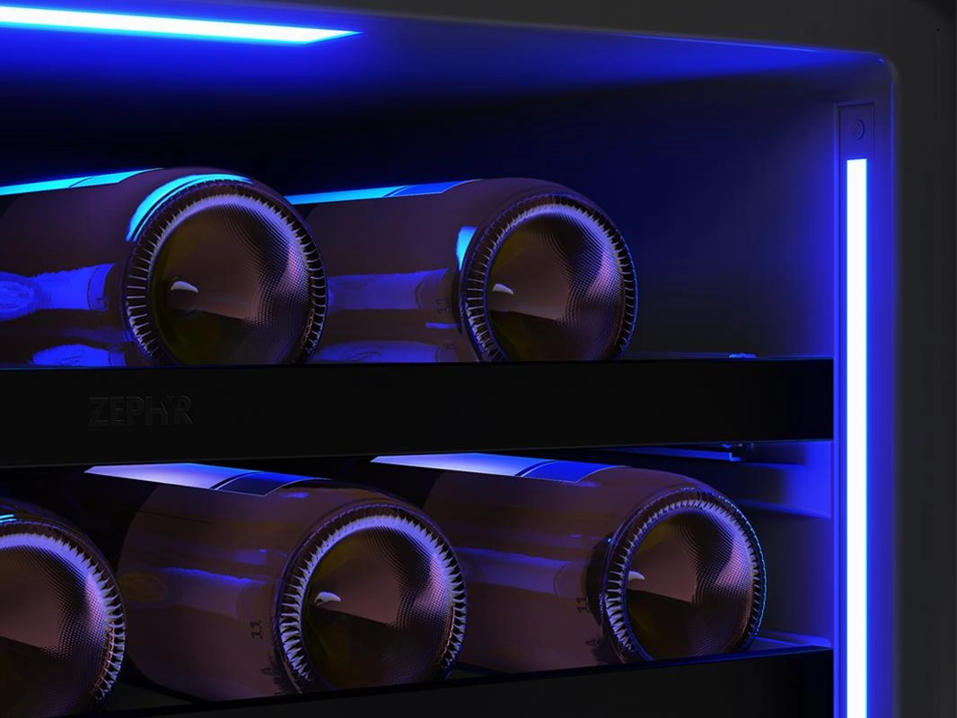 Zephyr PRW24F02CPG 24" Full Size Panel Ready Dual Zone Wine Cooler