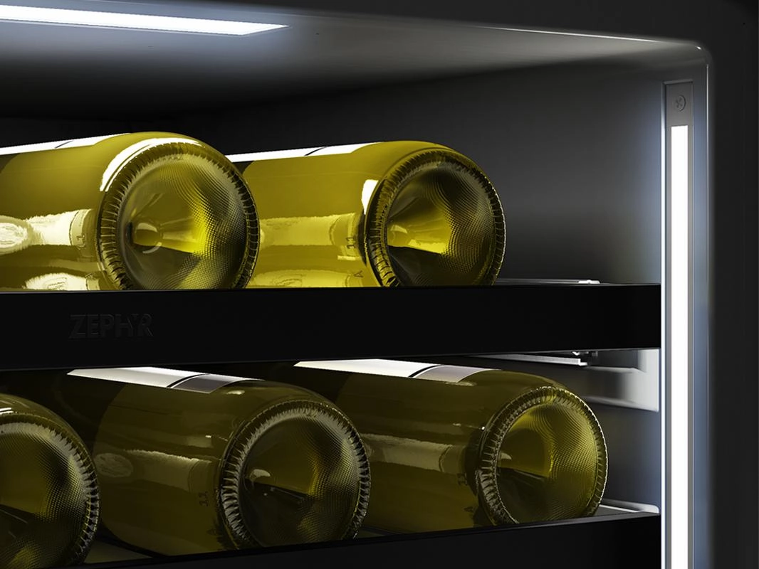 Zephyr PRW24F02CPG 24" Full Size Panel Ready Dual Zone Wine Cooler