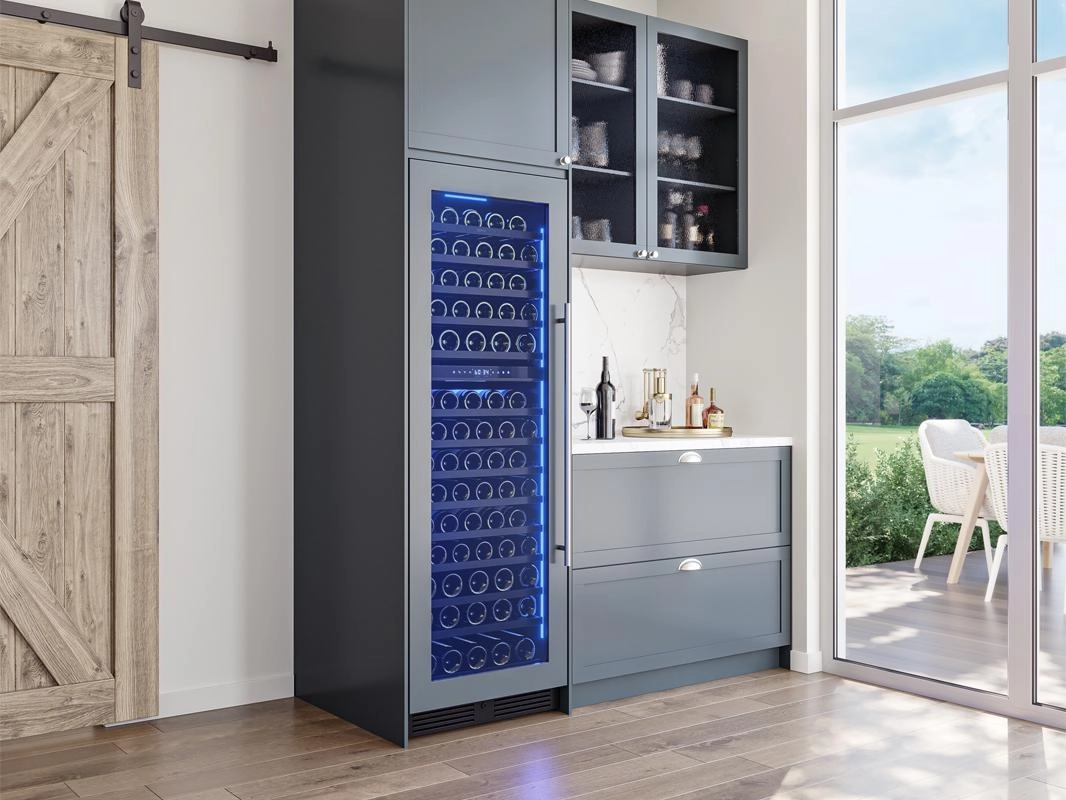 Zephyr PRW24F02CPG 24" Full Size Panel Ready Dual Zone Wine Cooler