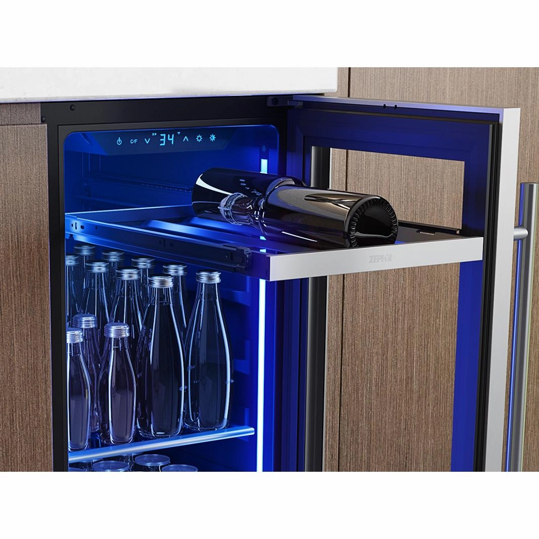 Zephyr Single Zone 3.4 cu.ft Beverage Center PRB15C01CG
